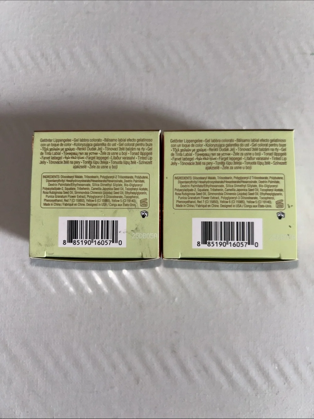 2x Pixi by Petra LipMask Tinted Lip Jelly Duo - Color Amore